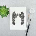 Load image into Gallery viewer, Angel Wings Stencil
