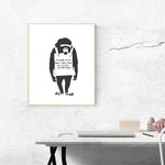 Load image into Gallery viewer, Banksy Keep It Real Monkey Stencil
