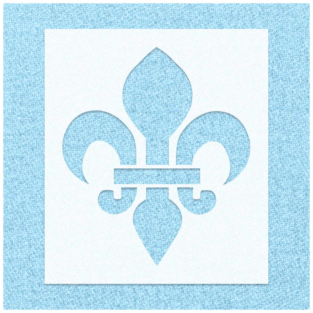 Common Fleur De Lis Stencil