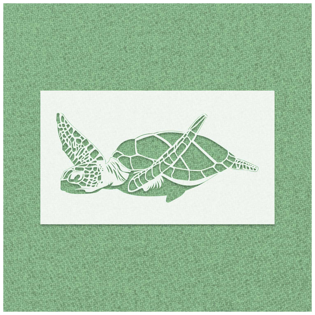 Sea Turtle Stencil