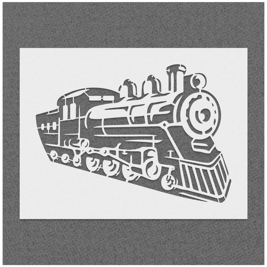 Steam Train Stencil